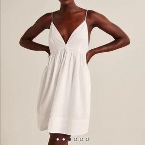 Abercrombie V-Neck Babydoll Mini Dress